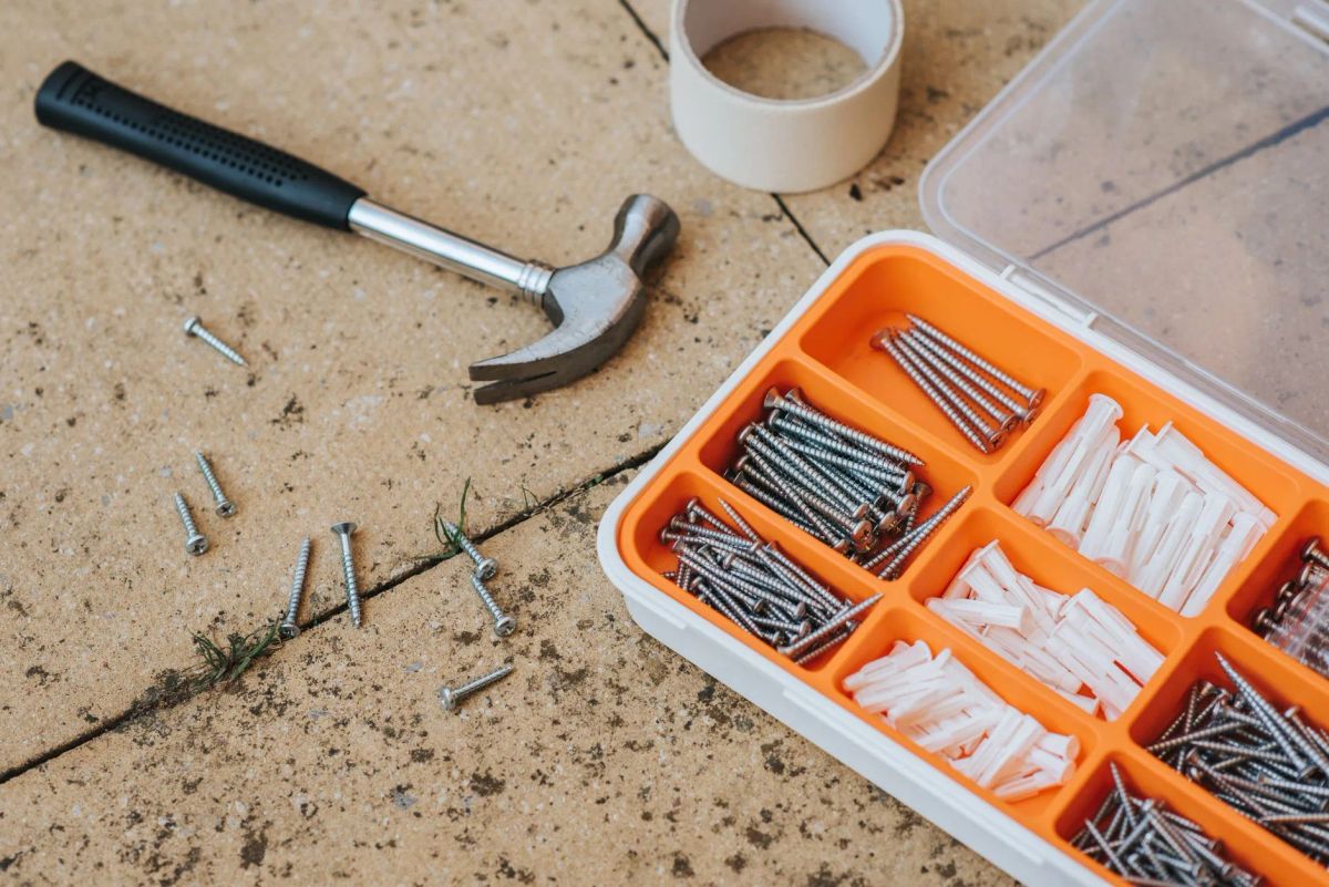 Local handyman reviewing a home maintenance checklist in Cherokee County